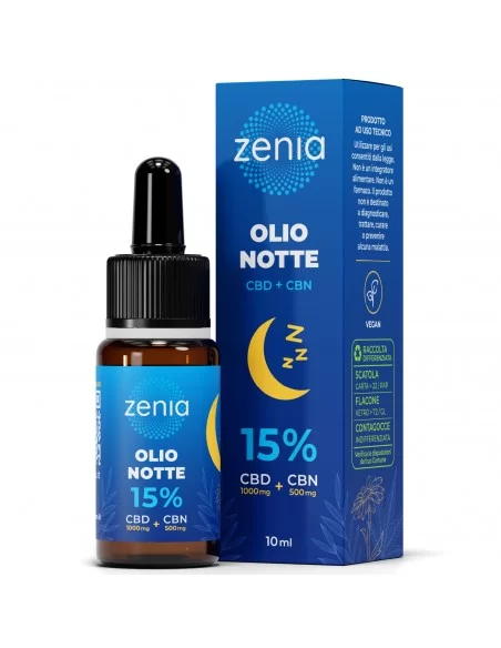 Olio notte CBN+CBD 15% 10ml