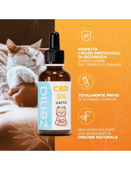 olio cbd gatto 5% secondaria