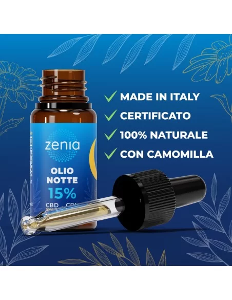 Olio notte CBN+CBD 15%