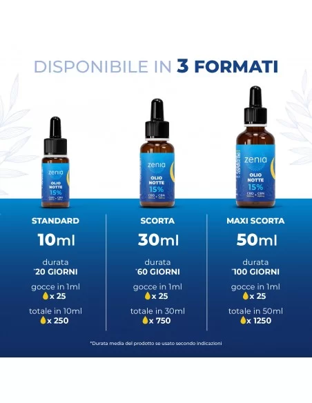 Aceite de noche CBN+CBD 15%