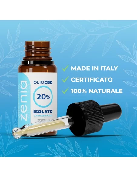 Olio CBD isolato 20%