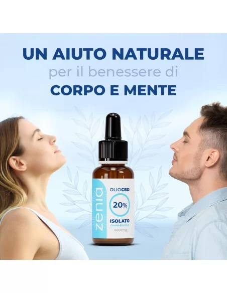 Olio CBD isolato 20%