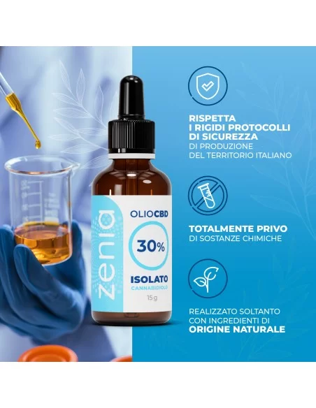 Olio CBD 30% isolato