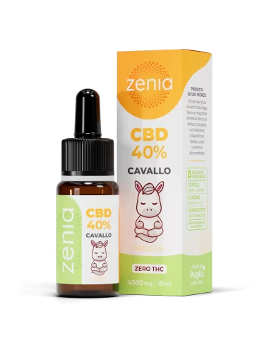Olio CBD cavallo 40% 10 ml