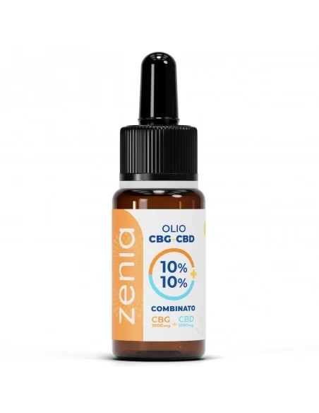 Olio CBG 10% + CBD 10% 10 ml
