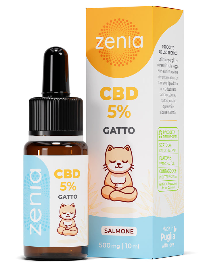 Olio CBD Gatto 5%