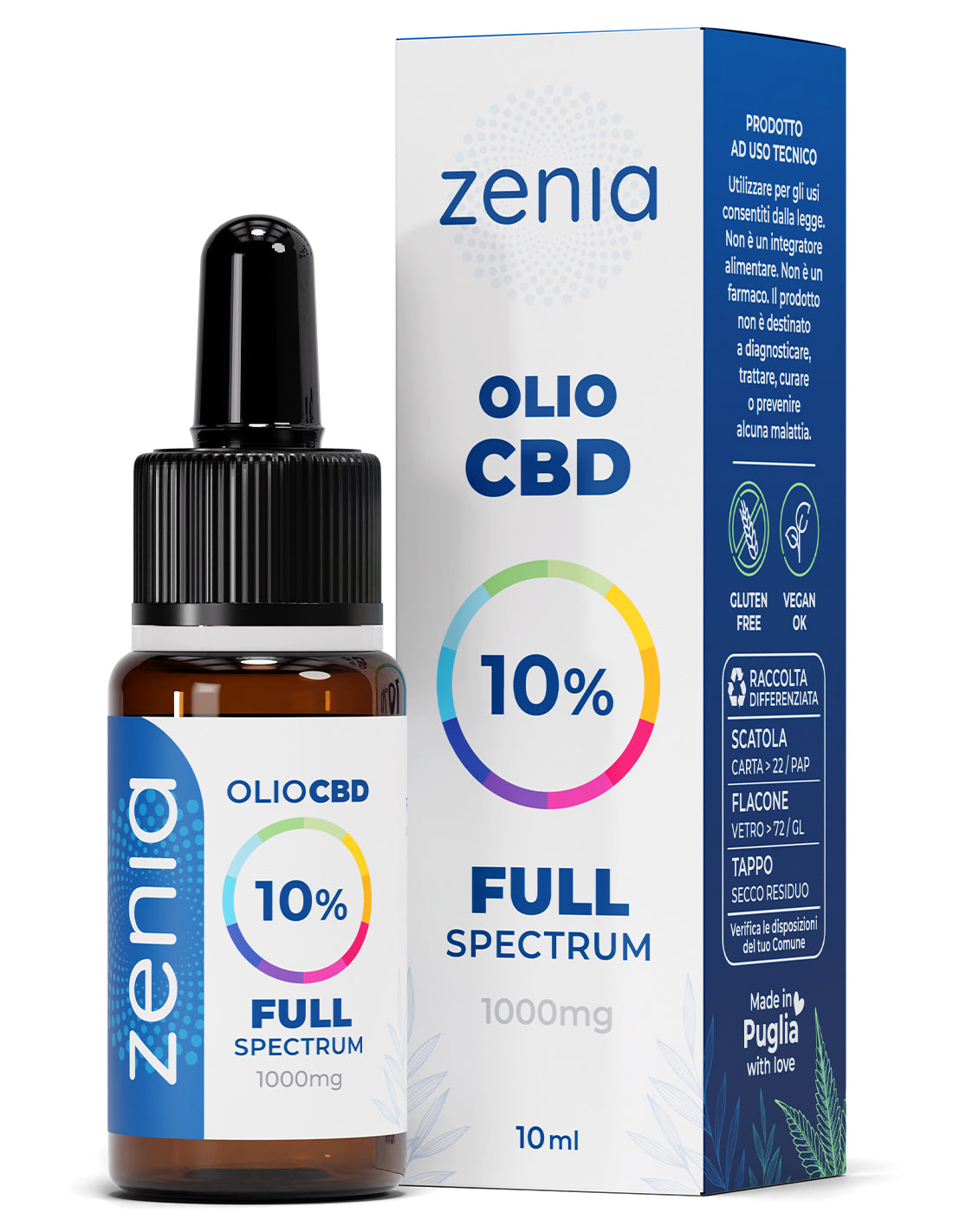 Olio CBD full-spectrum 10%