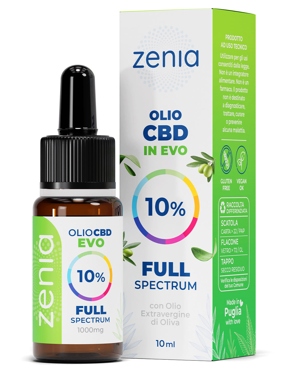 Olio CBD full-spectrum Evo 10%
