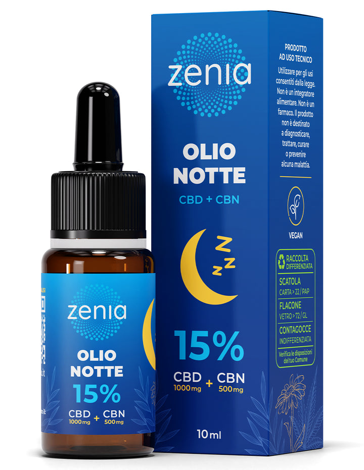 Zenia Olio Notte CBN+CBD