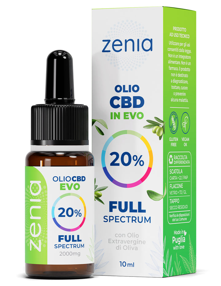 Olio CBD full-spectrum Evo 20%