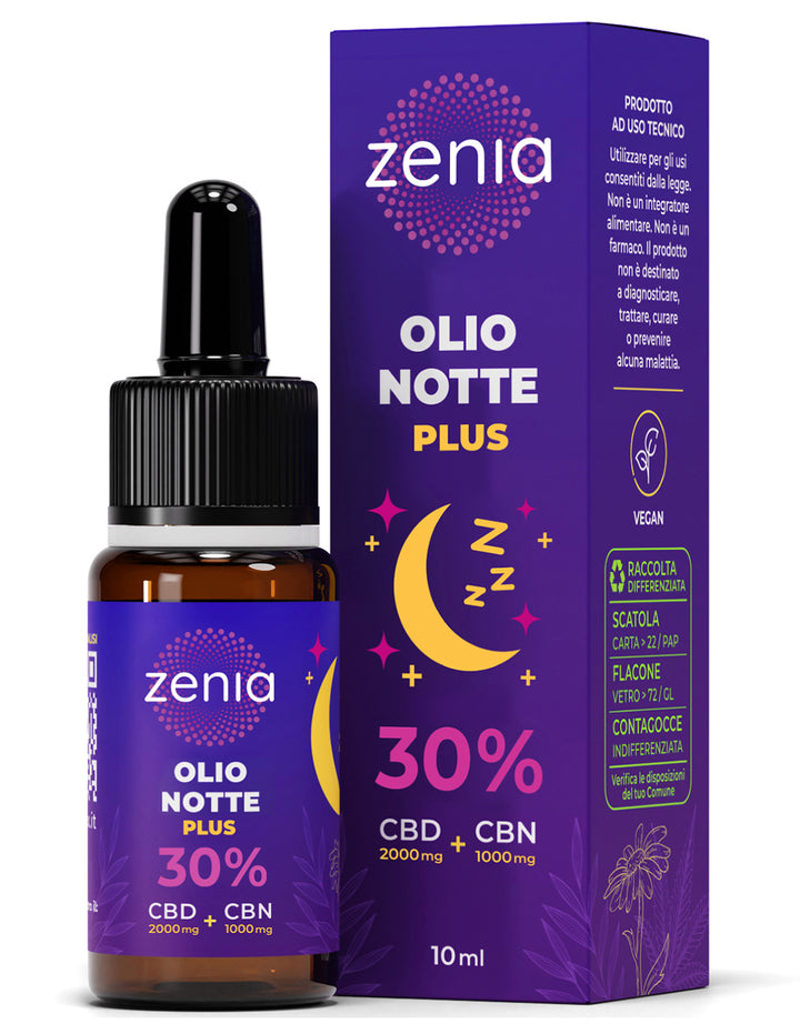 Zenia Olio Notte Plus CBN+CBD