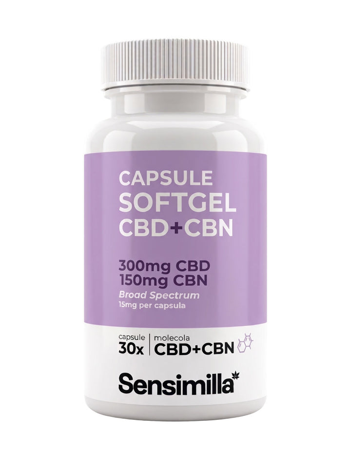 Softgel-Kapsel CBD+CBN 450mg